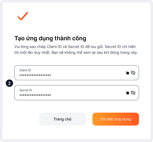 Tạo ứng dụng